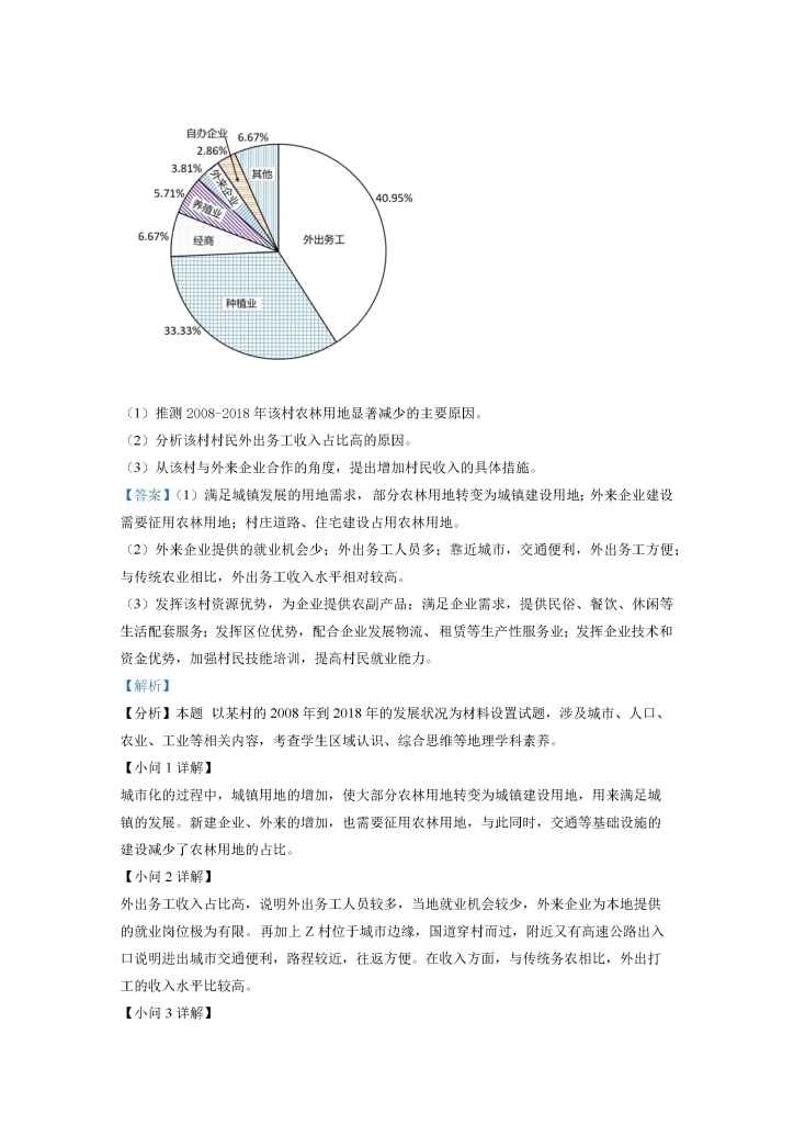 图片[17]小学教材-初中教材-【高考真题】历年高考试卷真题高中地理小学教材-初中教材-PDF教材